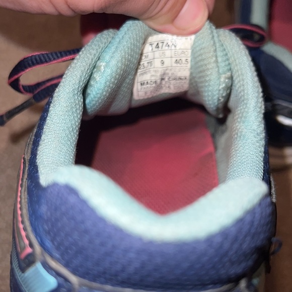 Asics Gel Blue/Pink Sneakers - Picture 8 of 12